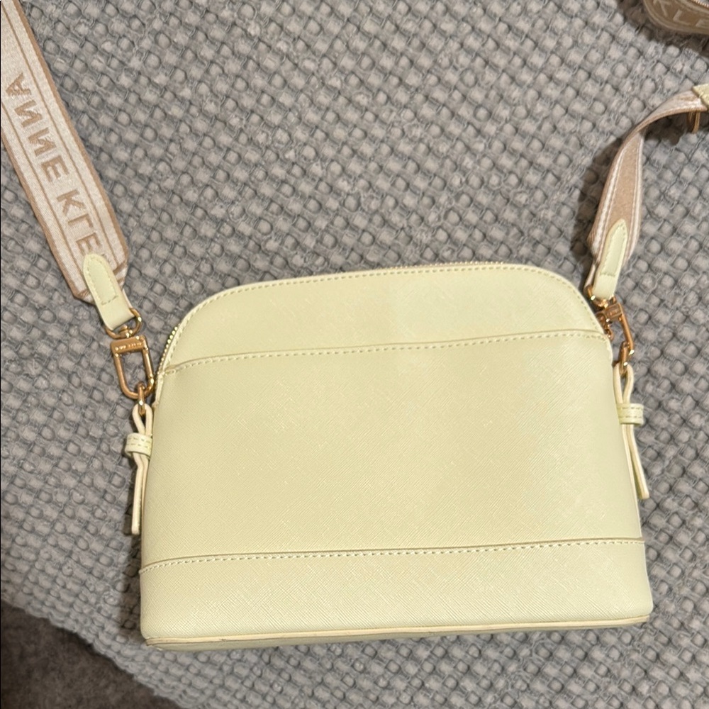Anne Klein Cream Crossbody Bag - Picture 2 of 4